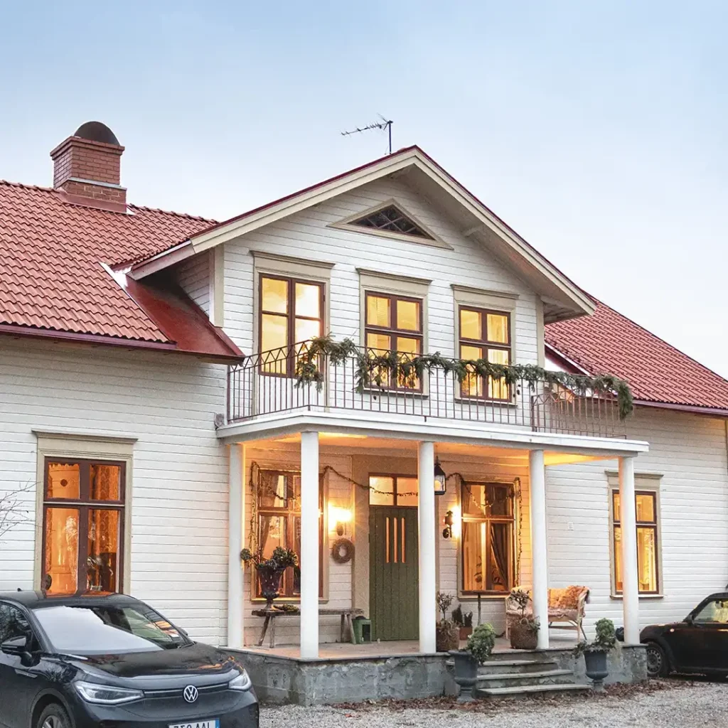Installera ny värmepump till villan